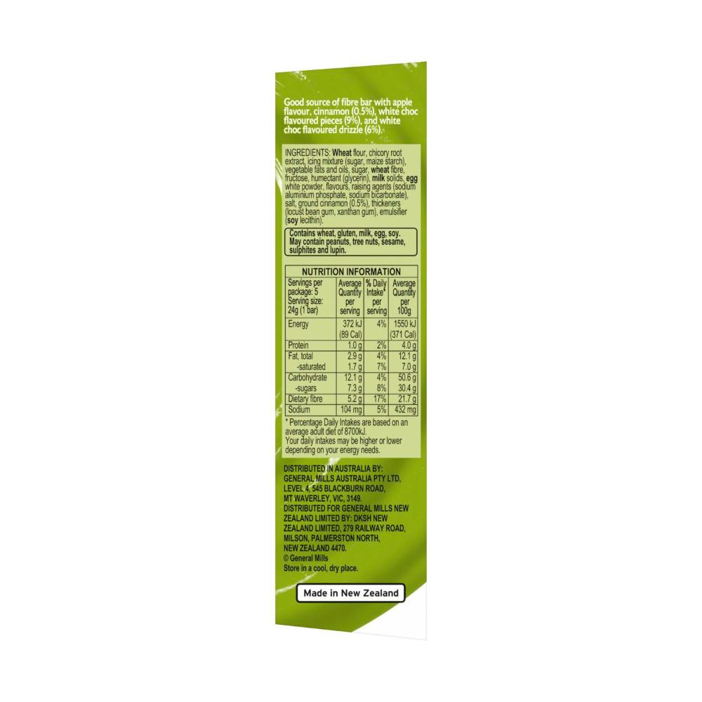 Fibre One Apple Pie Flavoured Squares - 120g
