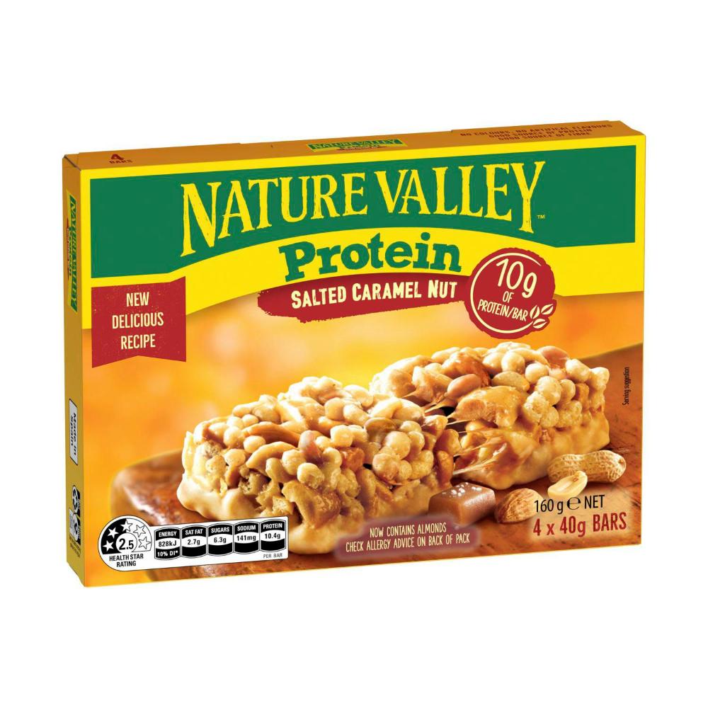 Nature Valley Protein Bar Salted Caramel Nut - 160g