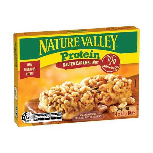 Nature Valley Protein Bar Salted Caramel Nut - 160g