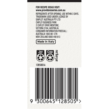 Providore Premium Sugo Basilico Pasta Sauce 400g