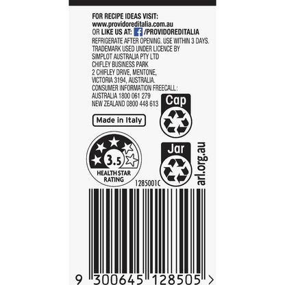 Providore Premium Sugo Basilico Pasta Sauce 400g