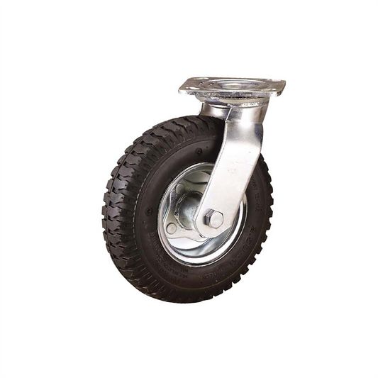 Easyroll Pneumatic Swivel Plate Castor - 260mm