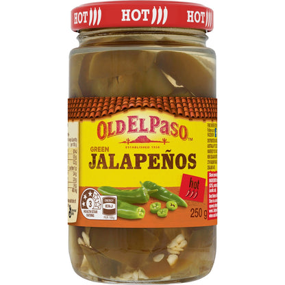 Old El Paso Green Jalapenos 250g