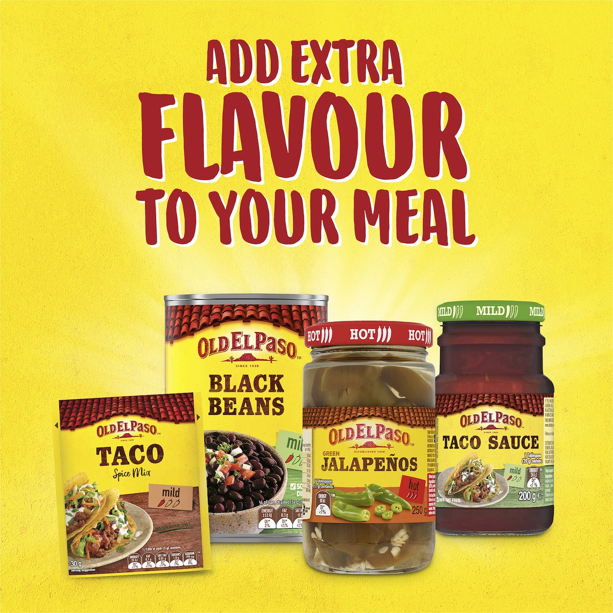 Old El Paso Green Jalapenos 250g