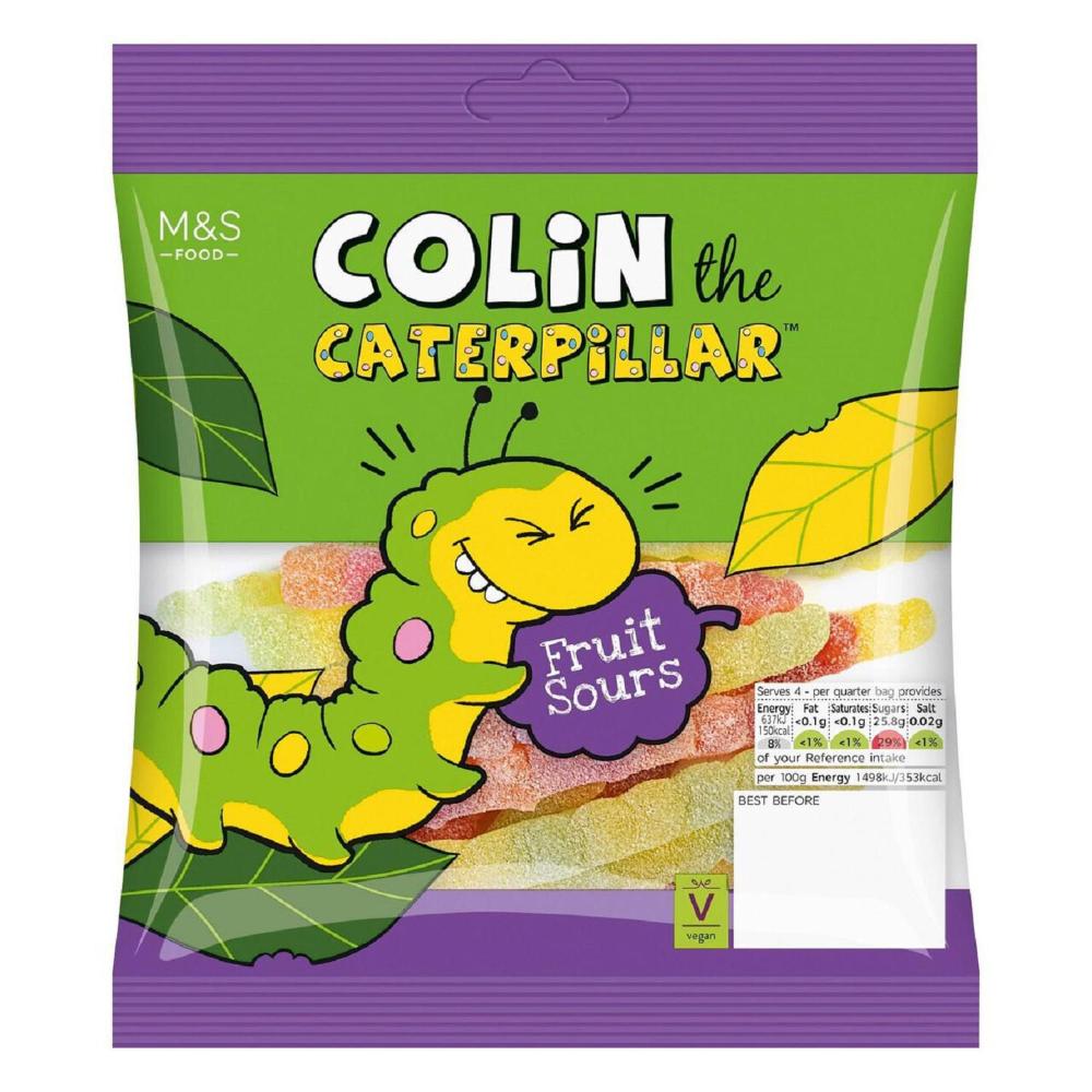 M&S Colin The Caterpillar Fruit Sours - 170g
