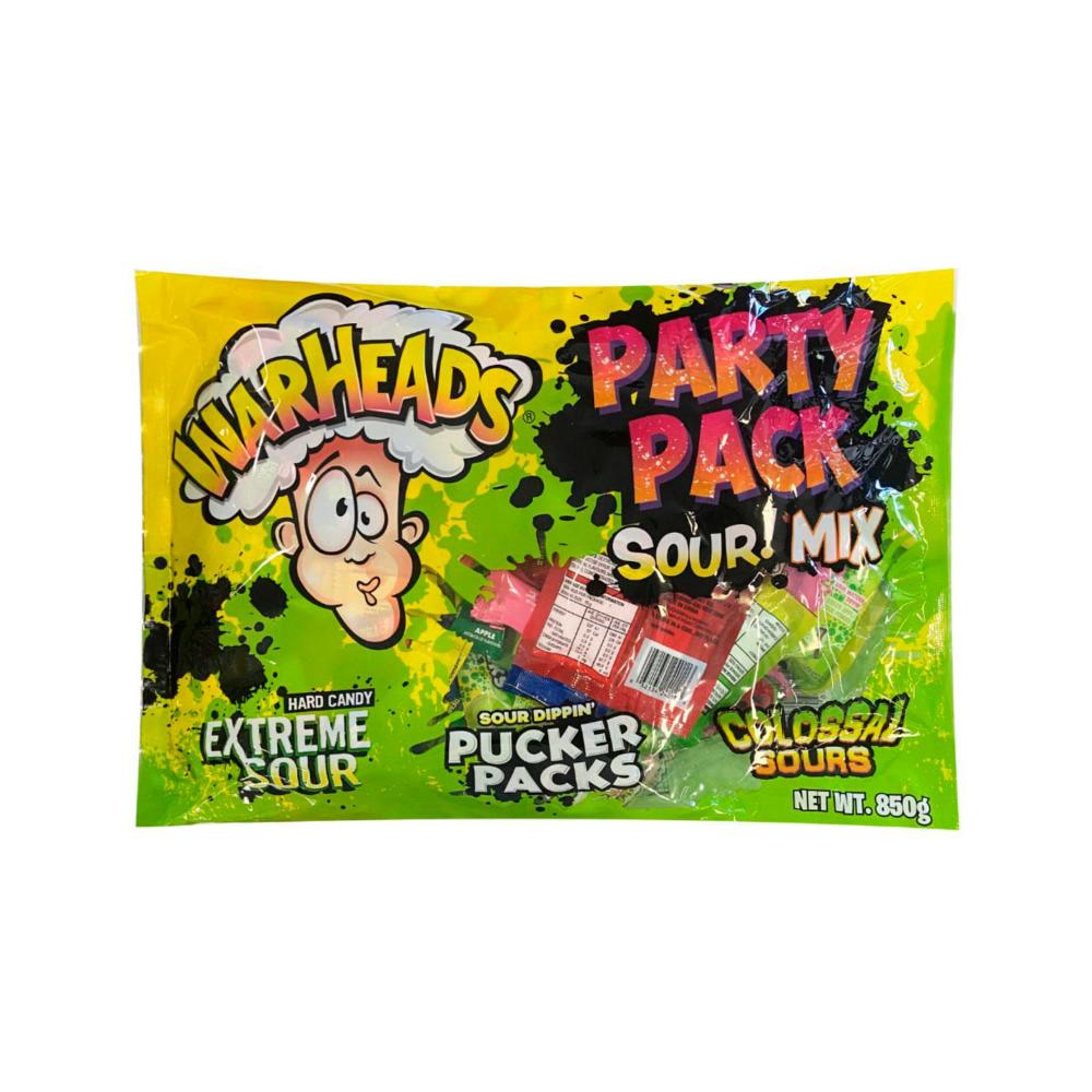 Warheads Party Pack - 850g
