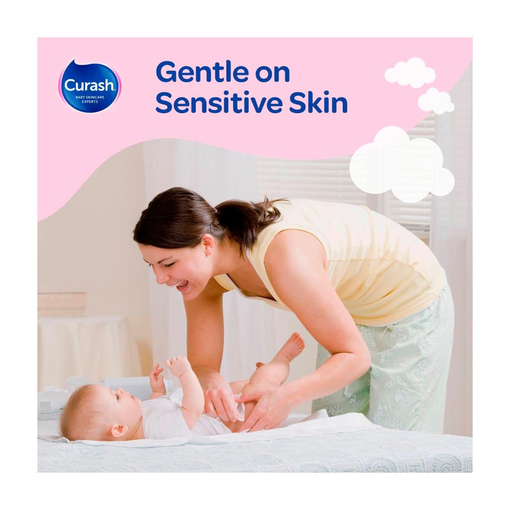 Curash Fragrance Free Sensitive Skin Baby Wipes - 240 Pack