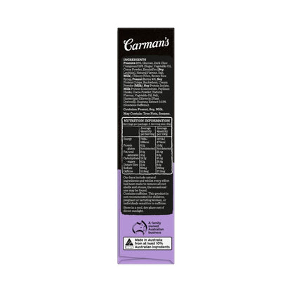 Carman's Energy Guarana + Protein Choc Peanut Butter 200g - 5 Pack