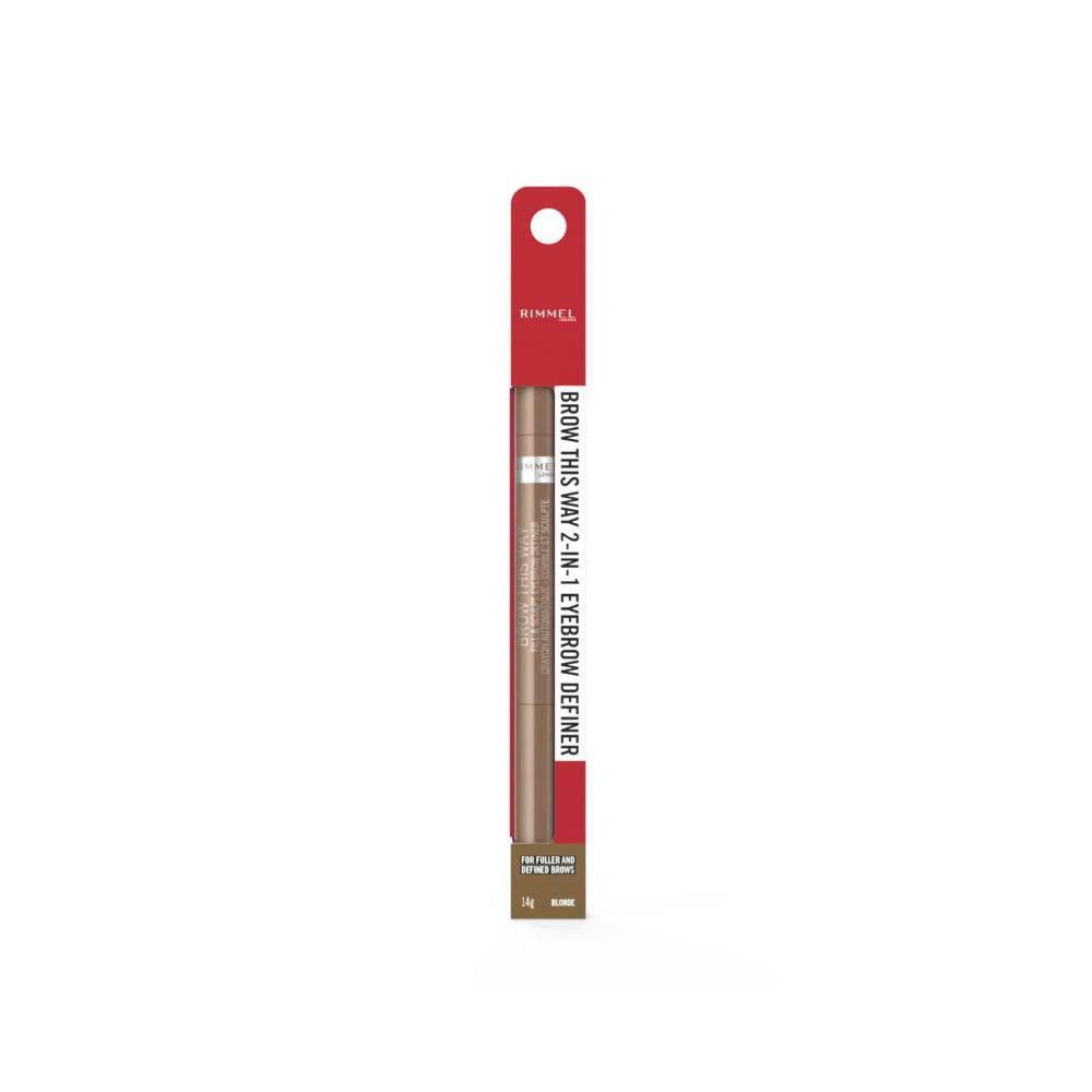 Rimmel Brow This Way Fill & Sculpt Eye Definer Blonde - 0.4g