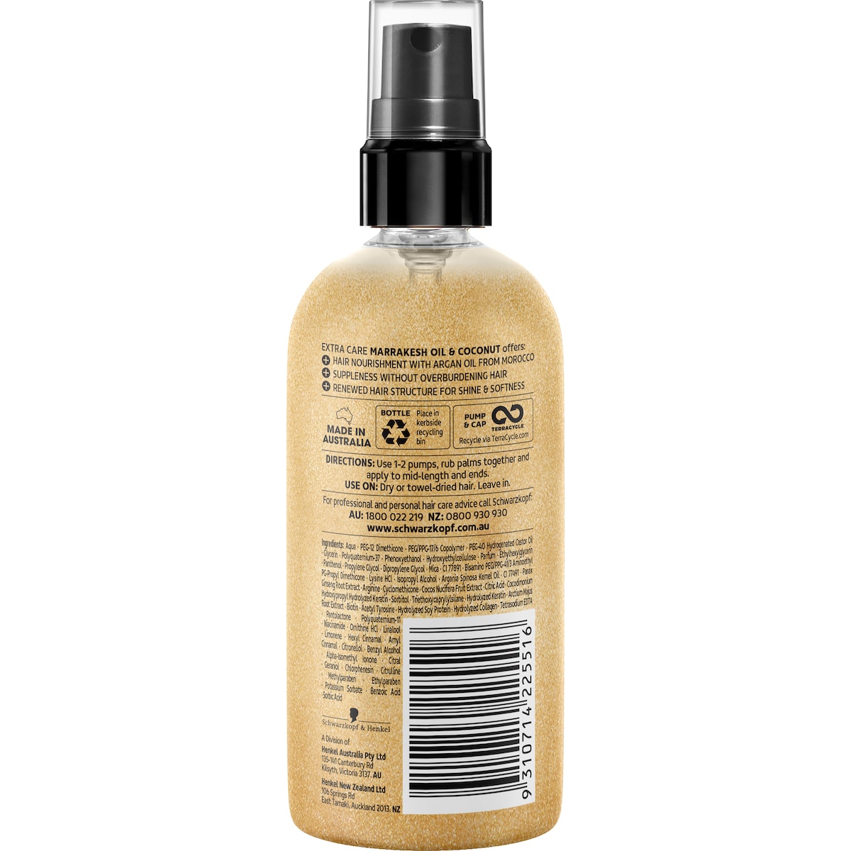 Schwarzkopf Extra Care Hair Repair Replenishing Oil Serum 100ml