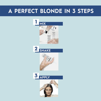 Schwarzkopf Nordic Blonde Hair Colour L101 Silver Blonde Each