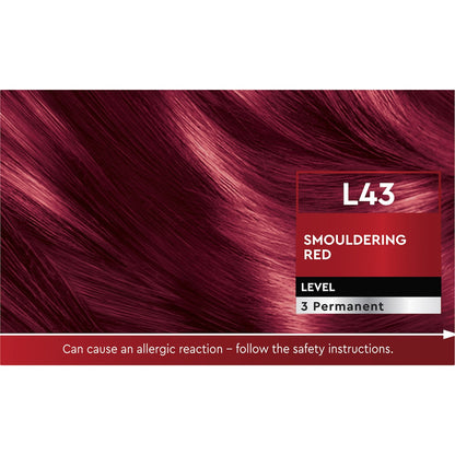 Schwarzkopf Brilliance Permanent Hair Colour Smouldering Red Each