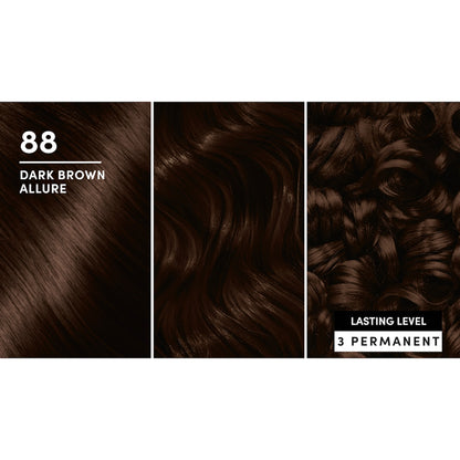 Schwarzkopf Brilliance Permanent Hair Colour Dark Brown Allure Each