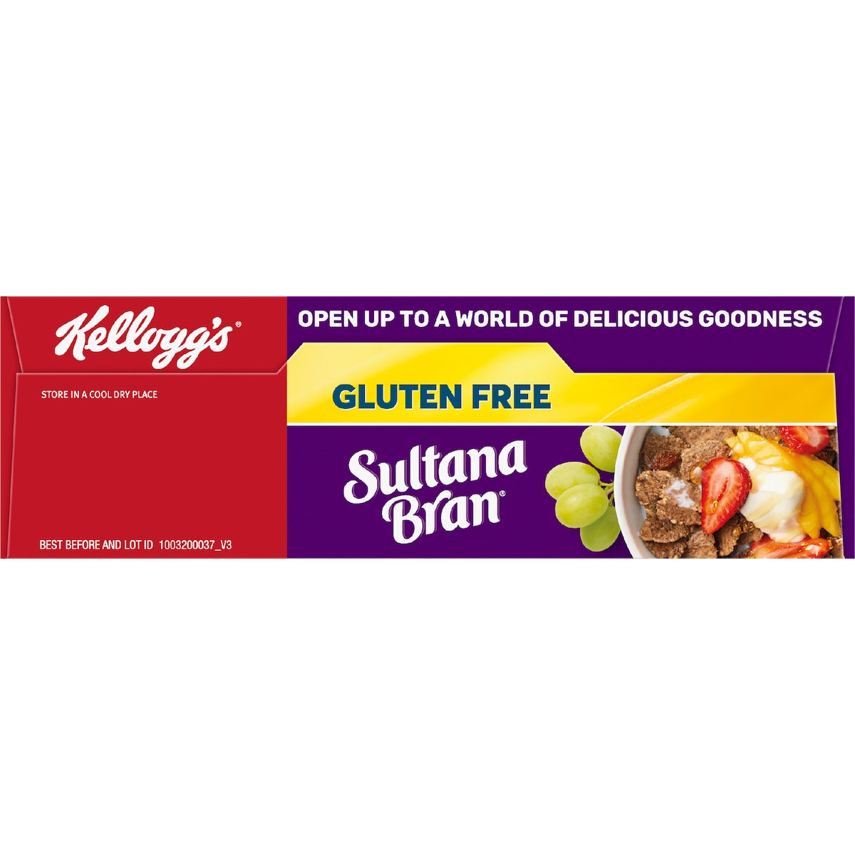 Kelloggs Gluten Free Sultana Bran Breakfast Cereal 350g