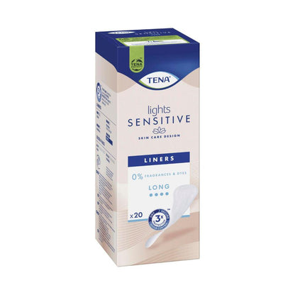 Tena Liners Sensitive Lights Long - 20 pack