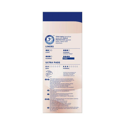 Tena Liners Sensitive Lights Long - 20 pack