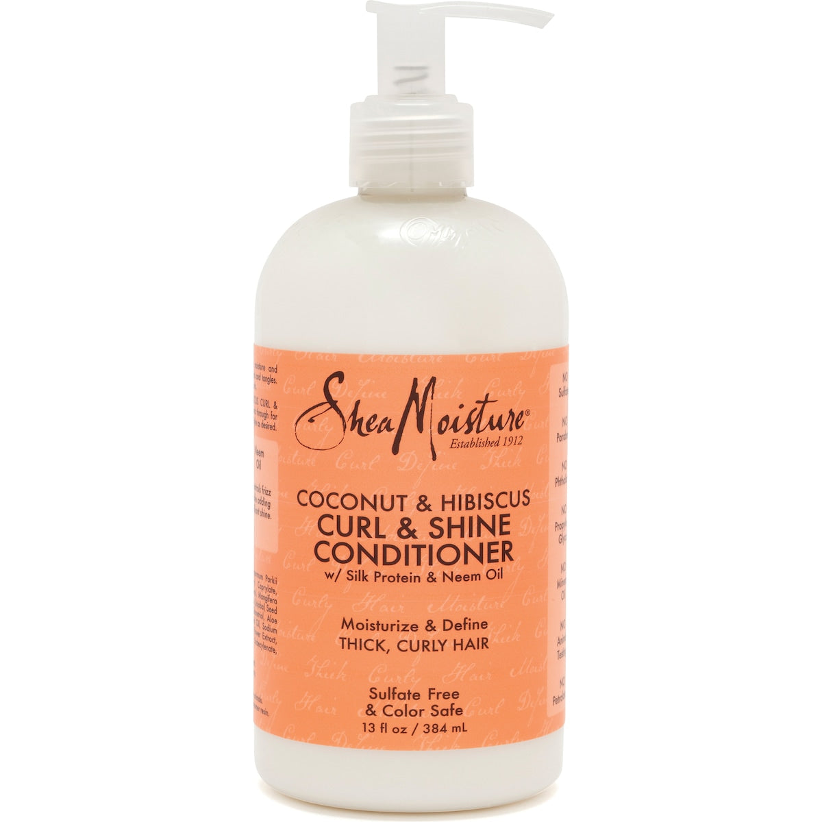 Shea Moisture Coconut & Hibiscus Curl & Shine Conditioner 384ml