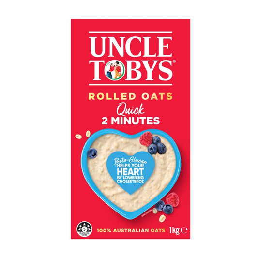 Une Tobys Porridge Oats Quick - 1kg