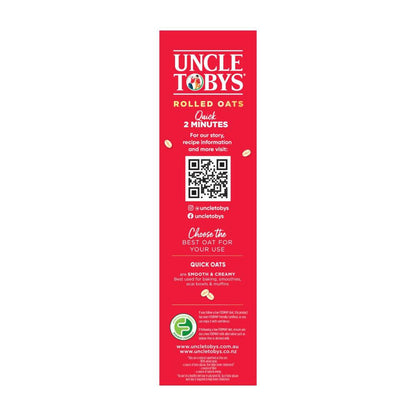 Une Tobys Porridge Oats Quick - 1kg