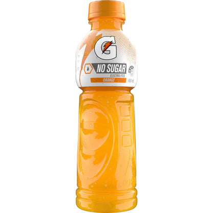 Gatorade Sports Drinks Sugar Free Orange Electrolyte Hydration 600ml