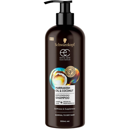 Schwarzkopf Extra Care Soft Shampoo Marrakesh Oil For Dry Hair 950ml