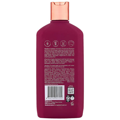 Thanks To Nature Volume Thickening Shampoo Biotin Collagen For Fine Hair 500ml