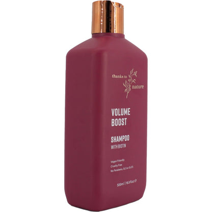 Thanks To Nature Volume Thickening Shampoo Biotin Collagen For Fine Hair 500ml