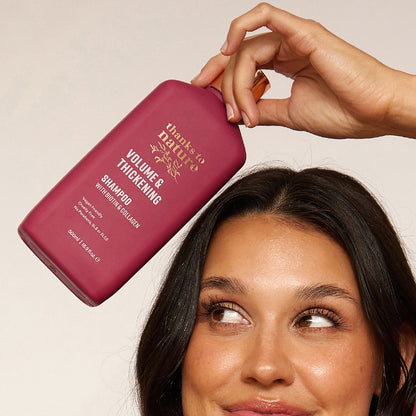 Thanks To Nature Volume Thickening Shampoo Biotin Collagen For Fine Hair 500ml