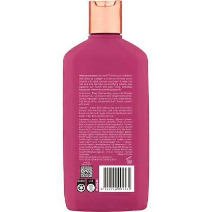 Thanks To Nature Volume Thickening Conditioner Biotin Collagen For Fine Hair 500ml