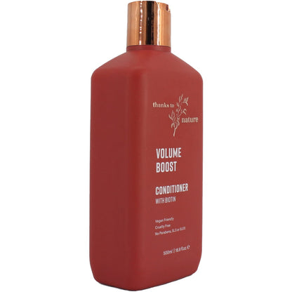 Thanks To Nature Volume Thickening Conditioner Biotin Collagen For Fine Hair 500ml
