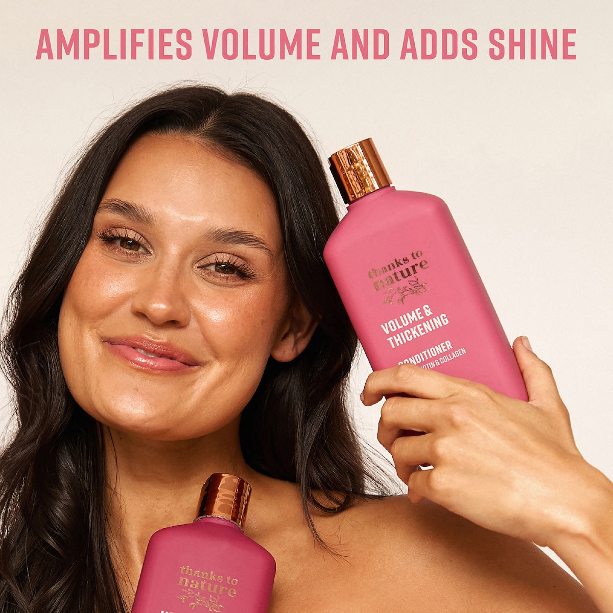 Thanks To Nature Volume Thickening Conditioner Biotin Collagen For Fine Hair 500ml