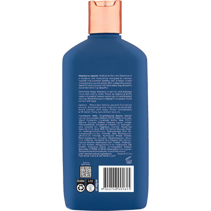Thanks To Nature Hydrate & Nourish Shampoo With Abyssinian Oil For Dry Hair 500ml