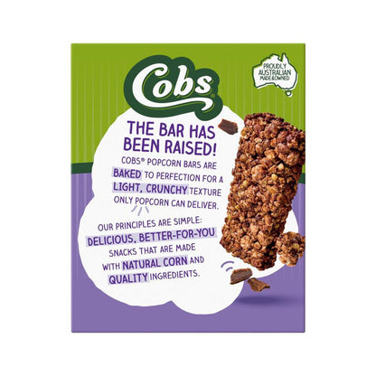 Cobs Crunchy Popcorn Choc Bars 5 Pack - 100g