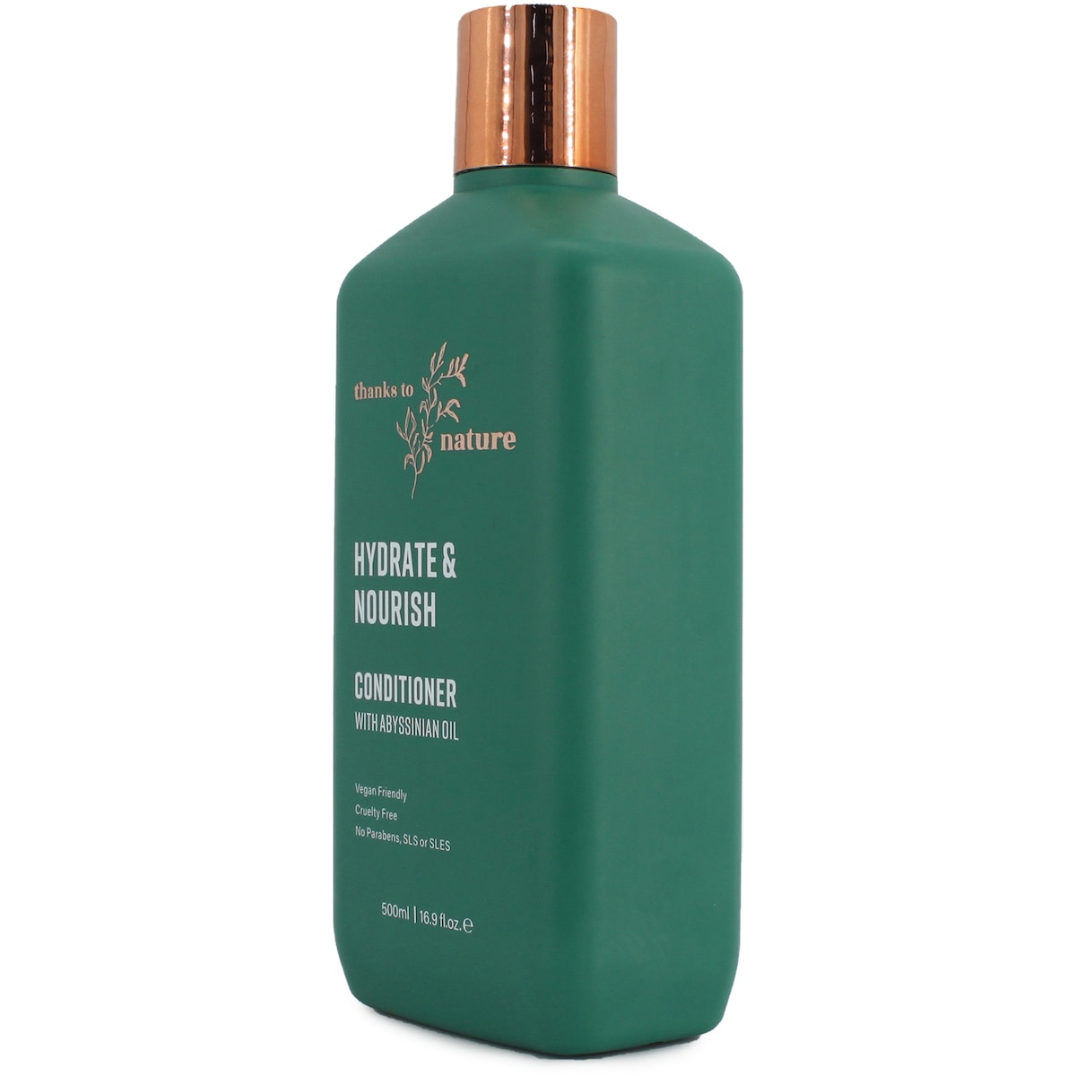 Thanks To Nature Hydrate & Nourish Conditioner Abyssinian Oil For Dry Hair 500ml