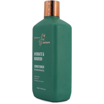 Thanks To Nature Hydrate & Nourish Conditioner Abyssinian Oil For Dry Hair 500ml