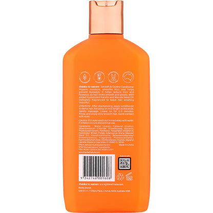 Thanks To Nature Smooth & Control Conditioner With Keratin For Frizzy Hair 500ml