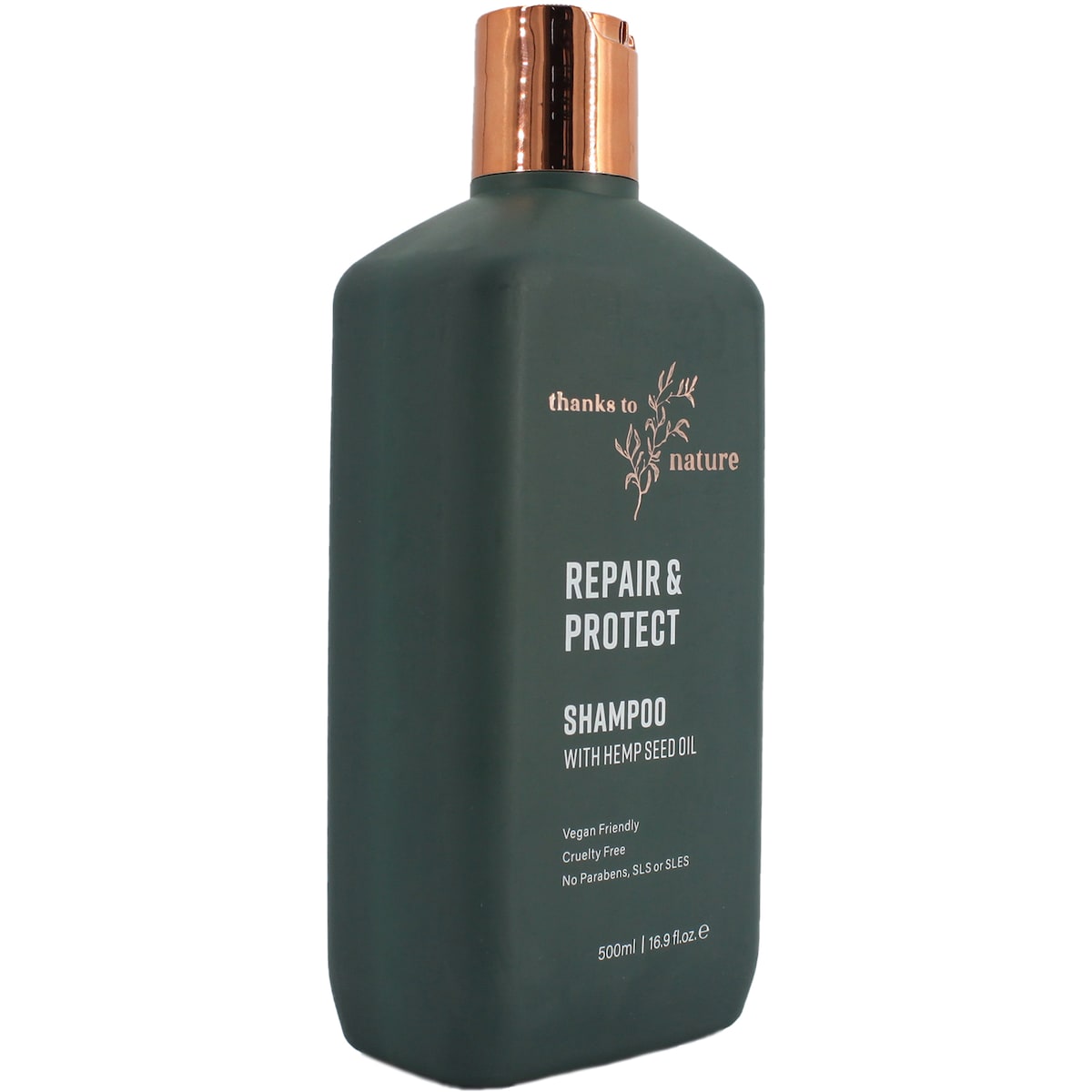 Thanks To Nature Repair & Strengthen Shampoo Hemp Seed Oil For Damaged Hair 500ml