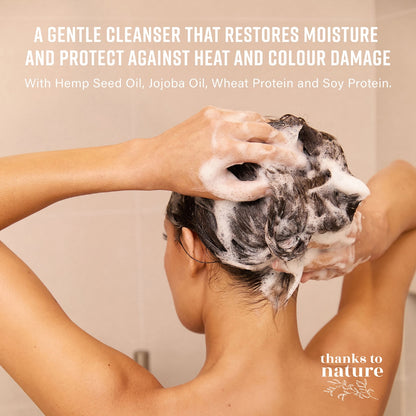 Thanks To Nature Repair & Strengthen Shampoo Hemp Seed Oil For Damaged Hair 500ml