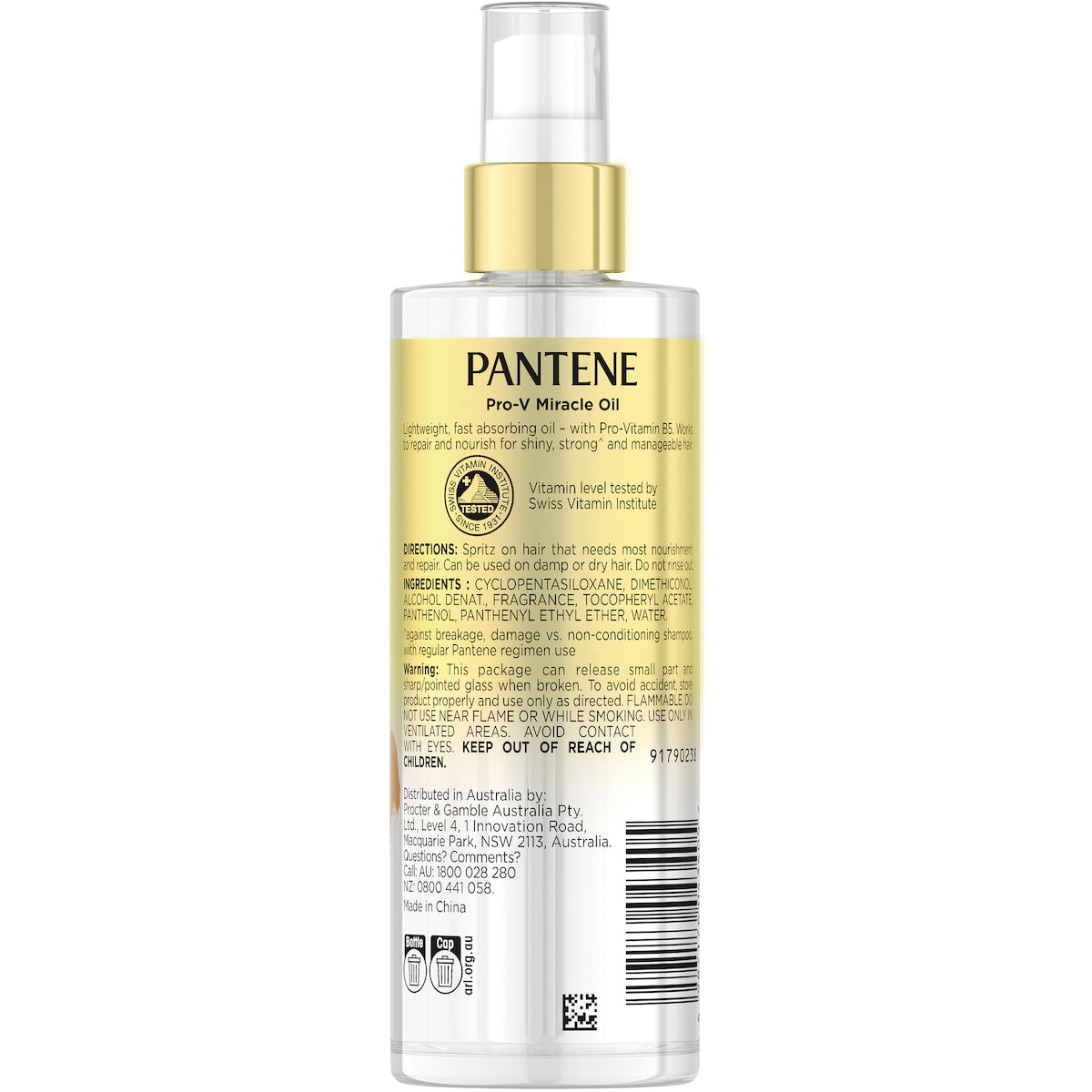 Pantene Pro-v Miracle Repair Hair Oil Treatment 90ml