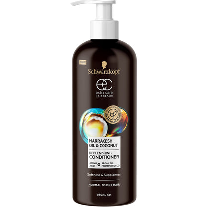 Schwarzkopf Extra Care Soft Conditioner Marrakesh Oil For Dry Hair 950ml