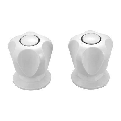 Shaw Mason Basin Top Assembly - 160 x 94 x 60mm - White - Pair
