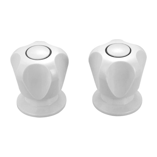 Shaw Mason Basin Top Assembly - 160 x 94 x 60mm - White - Pair