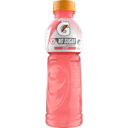 Gatorade Sports Drinks Sugar Free Berry Electrolyte Hydration 600ml