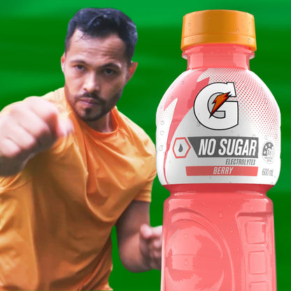 Gatorade Sports Drinks Sugar Free Berry Electrolyte Hydration 600ml
