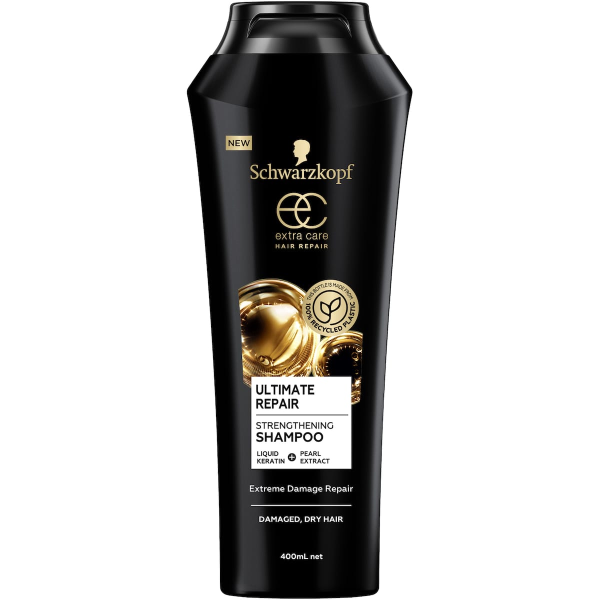 Schwarzkopf Extra Care Ultimate Repair Shampoo For Damaged Hair 400ml