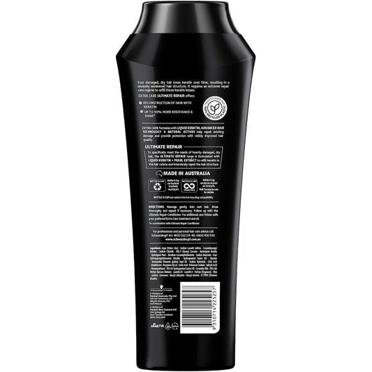 Schwarzkopf Extra Care Ultimate Repair Shampoo For Damaged Hair 400ml
