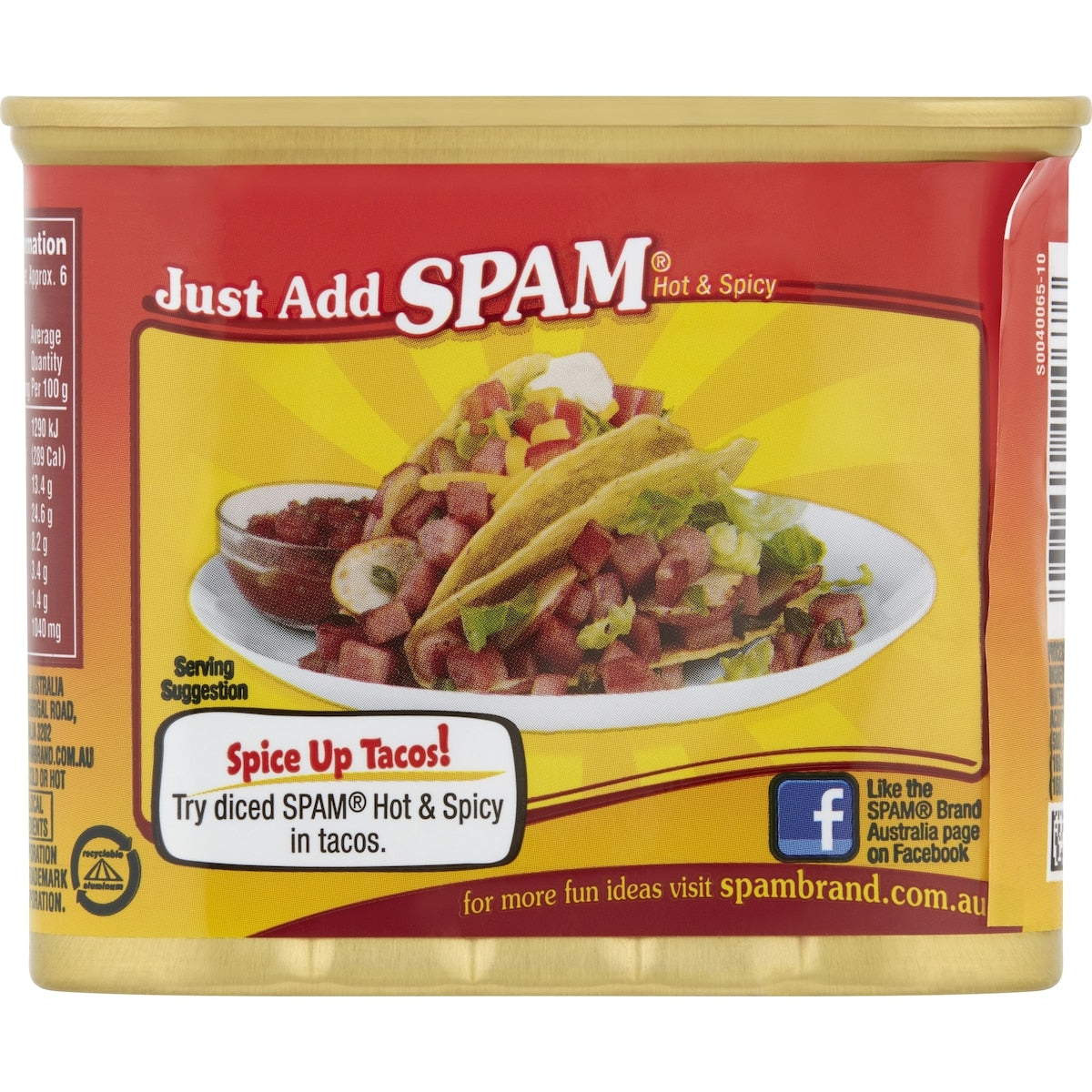 Spam Ham Hot & Spicy 340g