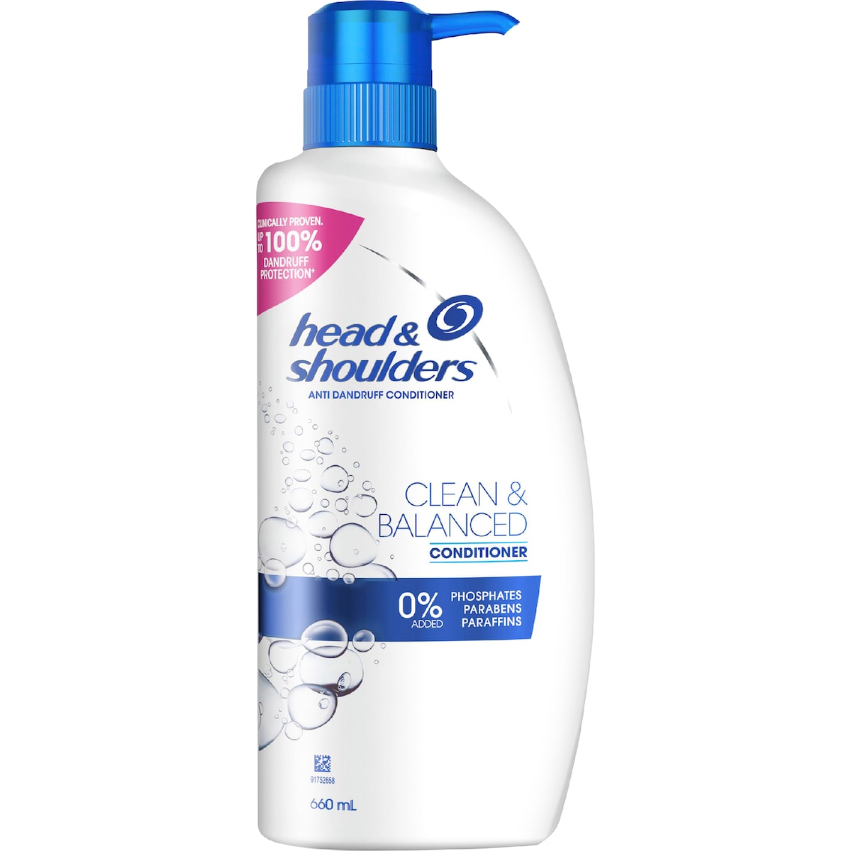 Head & Shoulders Clean & Balanced Anti Dandruff Conditioner 660ml