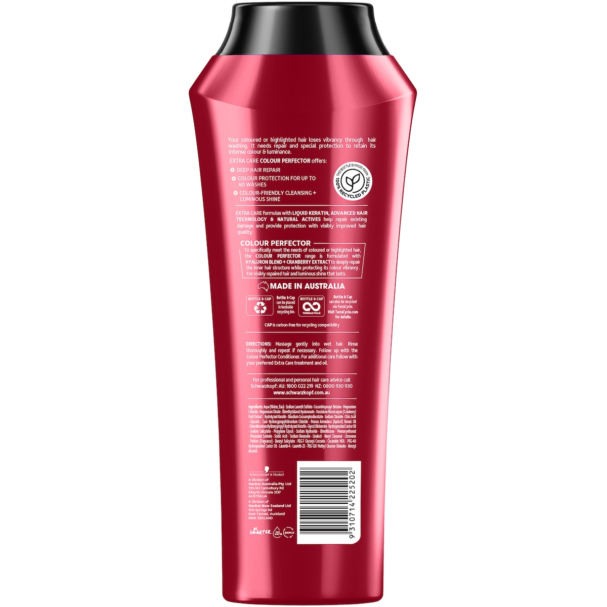 Schwarzkopf Extra Care Colour Protecting Shampoo For Coloured Hair 400ml