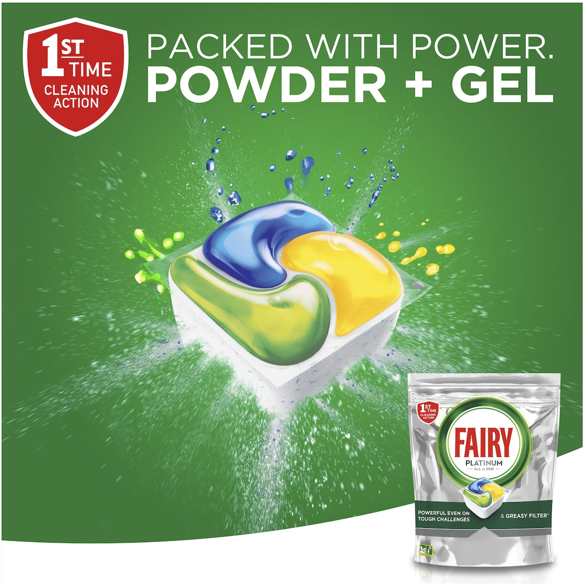 Fairy Platinum Dishwashing Tablets 41 Pack